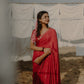 Soft viscous crepe silk saree