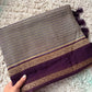 Beautiful khaddi georgette saree with intricate weavings!