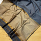 Pure Maheshwari Silk cotton with small border