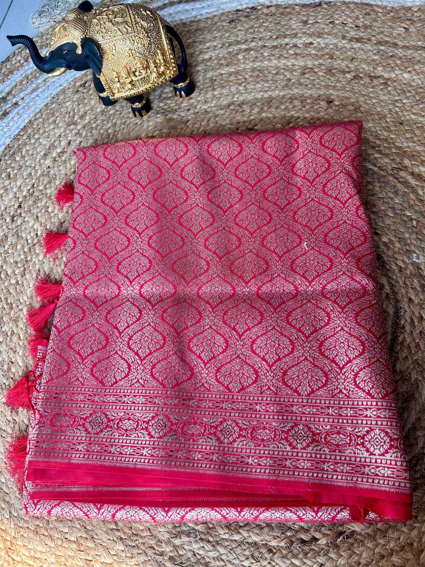 Banarasi katan brocade