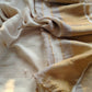 Pure handwoven linen saree with zari borders