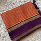 Beautiful khaddi georgette saree with intricate weavings!