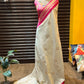 Soft semi silk saree - kolam