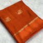 Beautiful khadi viscous silk - deer design