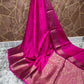 Soft Banarasi warm silk saree