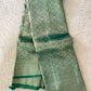 Beautiful soft Banarasi brocade crepe silk sarees in pastels