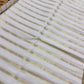 Kerala cotton saree with stripes