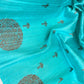 Raw Silk Saree with Banarasi weaves