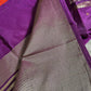 Premium semi crape Banarasi silk saree with small buttis and border