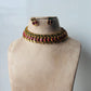 Beautiful mango palakka necklace- purple