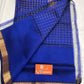 Beautiful Mangalagiri Silk cotton saree with zari checks