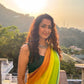 Soft and authentic Mul cotton saree - Multicolor