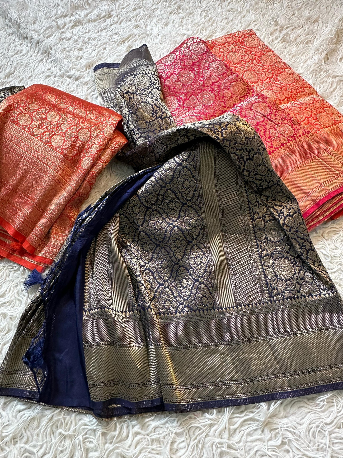 Banarasi semi katan silk