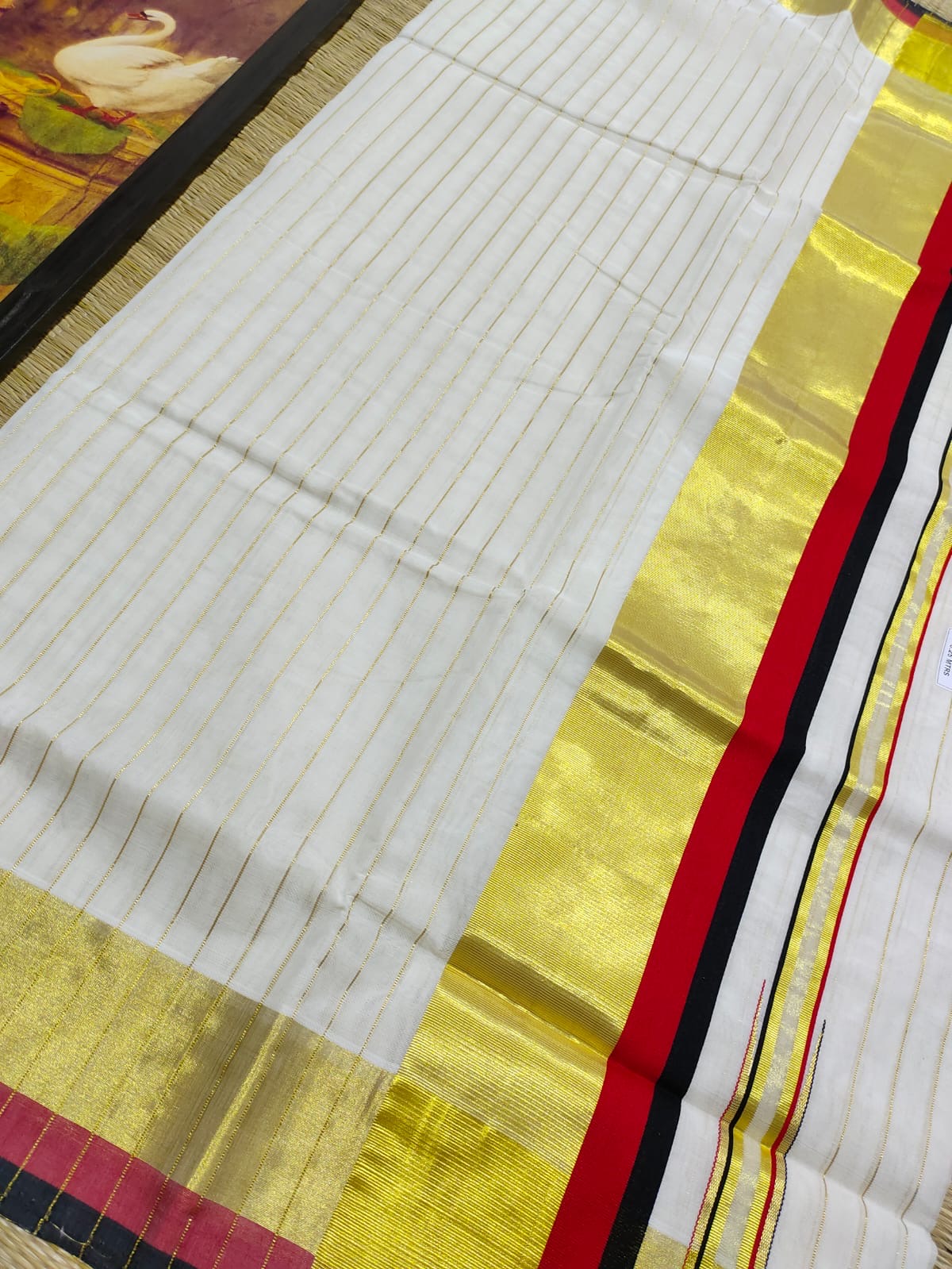 Pure Handloom Zari woven saree