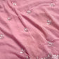 Soft crush tissue saree - pastel pink