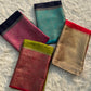Semi Banarasi warm silk Contrast
