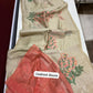 Soft off white muga cotton saree with floral weavings