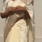 Soft viscous crepe silk saree