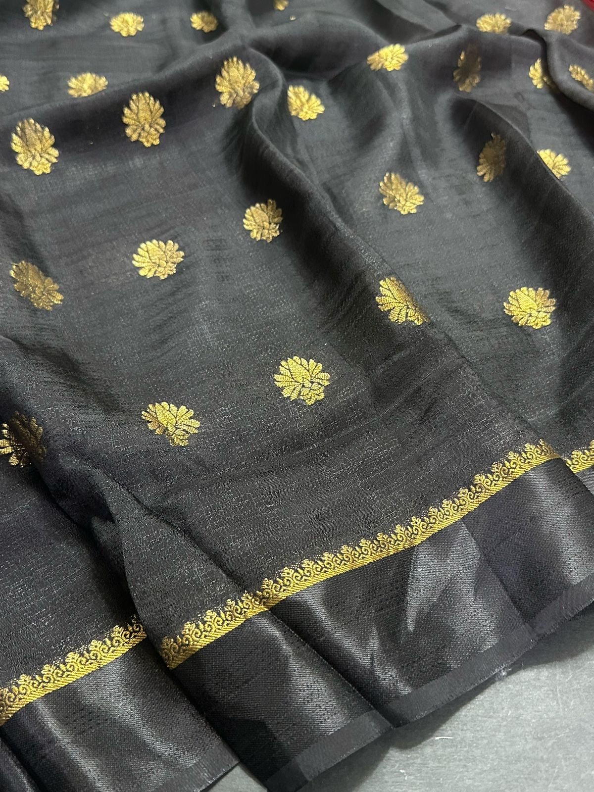 Soft khadi viscous silk - New design