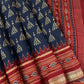 Soft ikkat printed mix cotton sarees