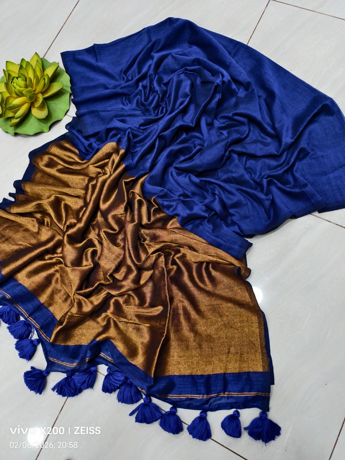 Nayanthara - handloom khadi cotton saree