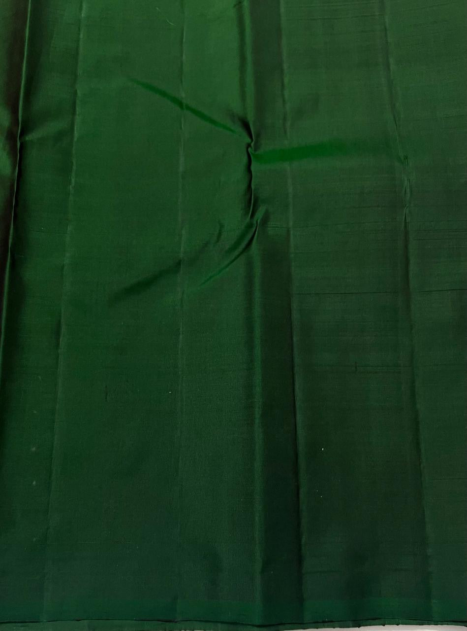 Nayanthara inspired Pure Kanchipuram silk saree with 2gm zari small buttas - Prebooking (30-45 days)