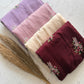 Premium kota doriya saree with multicolor thread embroidery and lace border