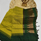 Gorgeous checked silk cotton sarees with solid temple border