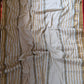 Pure and authentic mul cotton saree with zari stripes