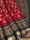 Soft ikkat printed mix cotton sarees
