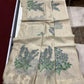 Soft off white muga cotton saree with floral weavings