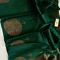 Raw Silk Saree with Banarasi weaves