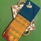 Aranya handwoven big border Narayanpet cotton sarees