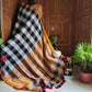 Beautiful pure authentic mul cotton saree with madras checks and woven border