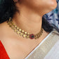 Double layer coin choker - Mix