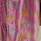 Beautiful viscose organza saree with khatli handwork and scalloped border