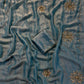 Soft two tone tissue silk with sequins and gotta patti work