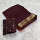 Beautiful soft viscous georgette shaded saree