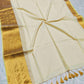 Soft Mul cotton saree - yellow