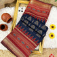 Soft ikkat printed mix cotton sarees