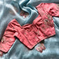 Premium organza silk with butterfly embroidery