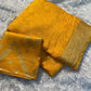 Soft viscous chinon silk with self weaving