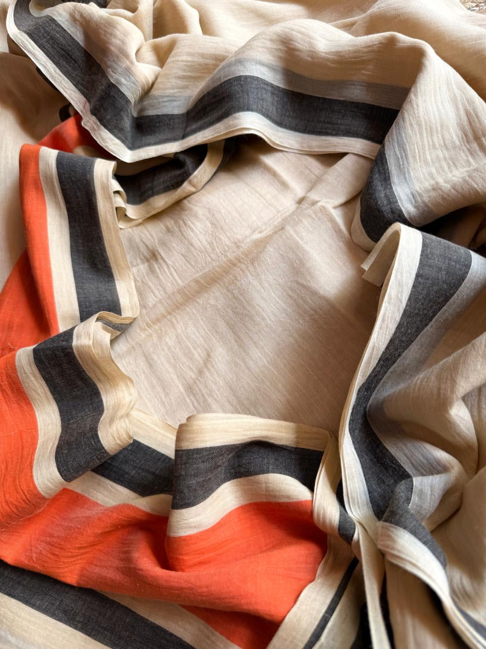 Mul cotton with kattikara border