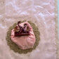 Premium semi organza Tissue saree in Pastel Shades With beads Work And Scallop border