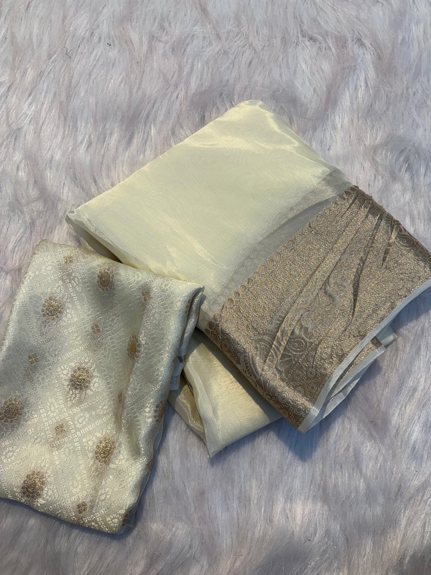 Soft viscous crepe silk saree