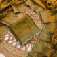 Premium space silk saree with cutdana work