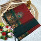 Gorgeous checked silk cotton sarees with solid temple border