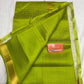 Beautiful Mangalagiri Silk cotton saree with zari checks