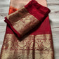 Beautiful mix cotton tie dye saree with multi colors