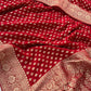 Pure khaddi Georgette With Banarasi Zari Weaving